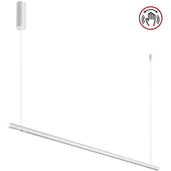 Светильник подвесной диммируемый со сменой цв.температуры (сенсор) Novotech Fermo 359306-48986 OVER белый LED 14W 2700/4000/6000K 220V