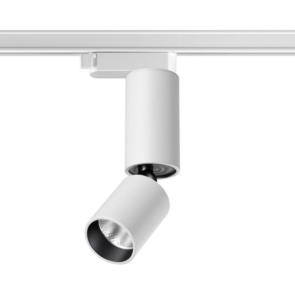 Светильник трековый однофазный трехжильный Novotech Tubo 359318-46124 белый LED 5W 220V 3000K 600Лм