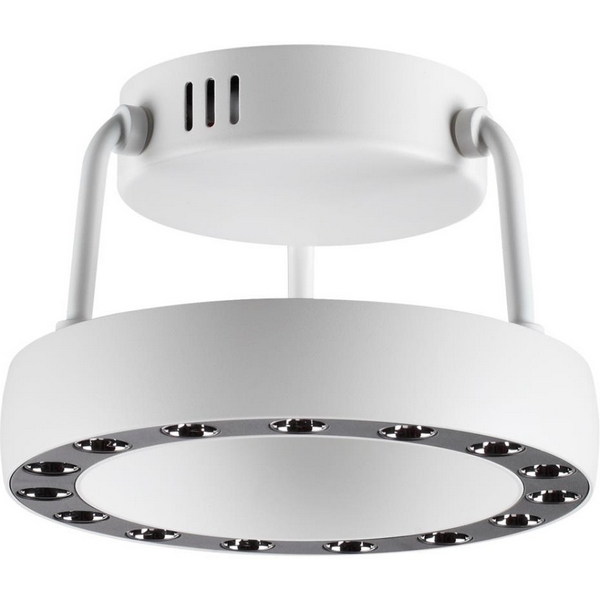 Светильник подвесной светодиодный Novotech Turn 359397-96946 LED 12W вниз/5W вверх 220V 1360Лм 3000K кольцо