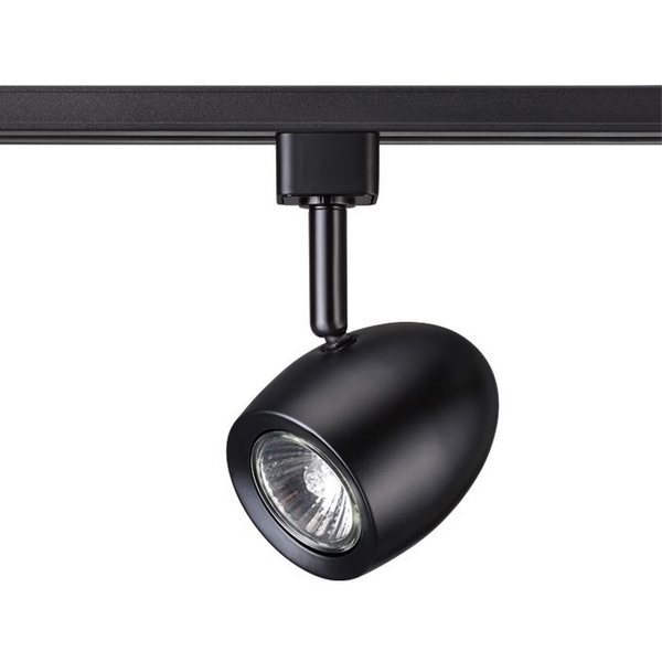 Светильник трековый однофазный трехжильный IP20 50W 230V NT19 черный Novotech Veterum 370547-48986