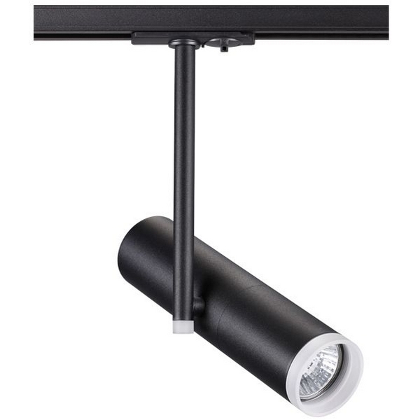 Светильник трековый однофазный трехжильный IP20 50W 220V NT19 черный Novotech Batra 370575-48986