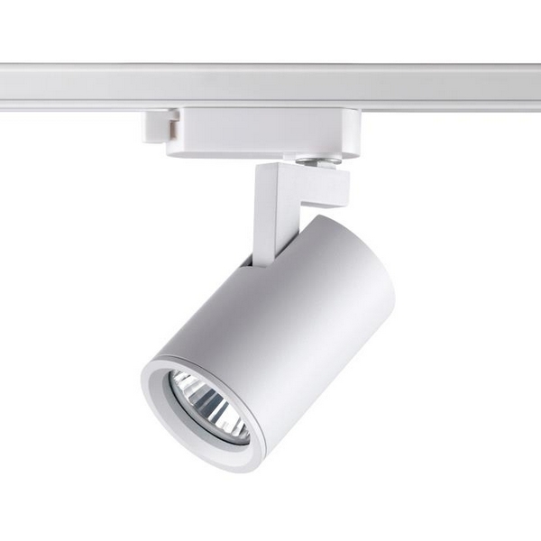 Светильник трековый однофазный трехжильный IP20 50W 220V NT19 белый Novotech Gusto 370646-48986