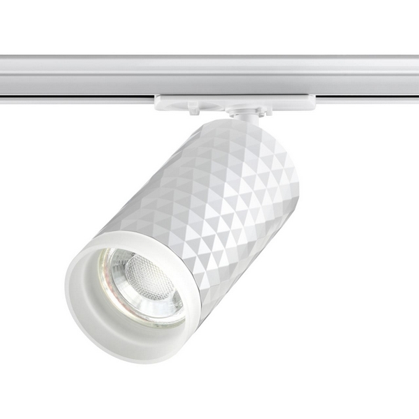 Светильник трековый однофазный двухжильный IP20 9W 220V NT22 белый Novotech Brill 370848-30261