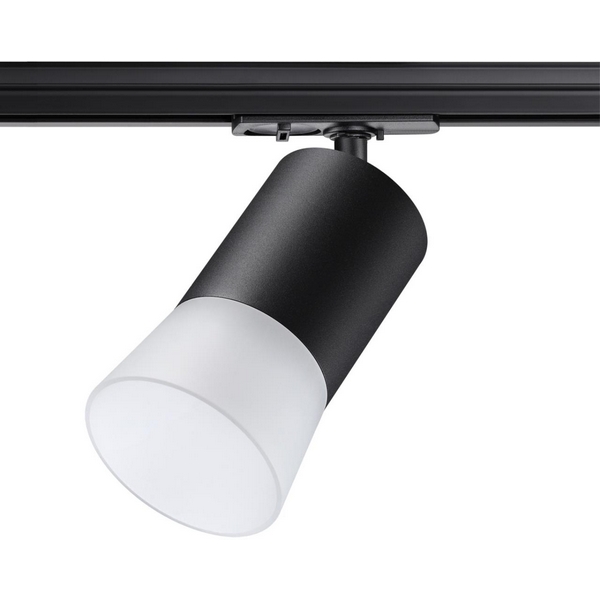 Светильник трековый однофазный двухжильный (универсальный) IP20 9W 220V NT22 069 черный Novotech Elina 370902-95134