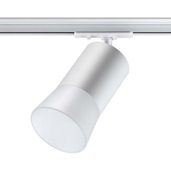 Светильник трековый однофазный двухжильный (универсальный) IP20 9W 220V NT22 069 белый Novotech Elina 370903-95134