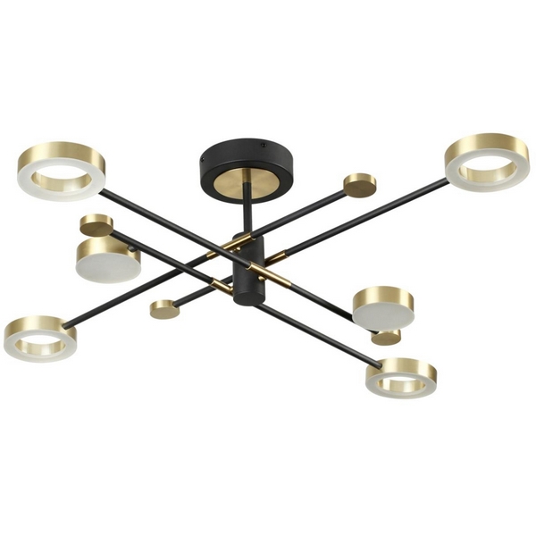 Потолочная люстра светодиодная Odeon Light Denzel 4321/55CL-56793 кольцо