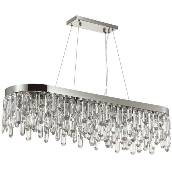 Подвесная люстра хрустальная Odeon Light Dakisa 4985/12-89411