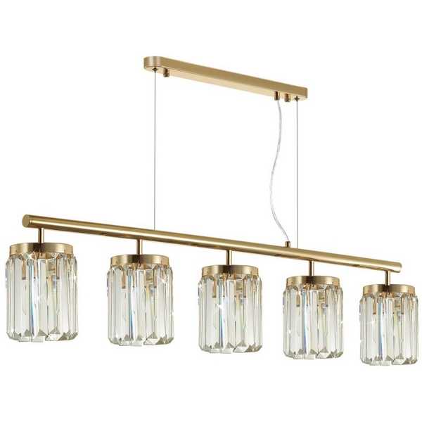 Подвесная люстра хрустальная Odeon Light Vassa 4987/5-89411