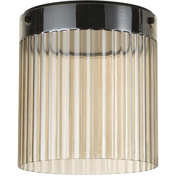 Каскадный потолочный светильник Odeon Light Pillari 5047/20LC-67072 черный/светл.янтарный/металл/стекло LED 20W 4000К 2238Лм