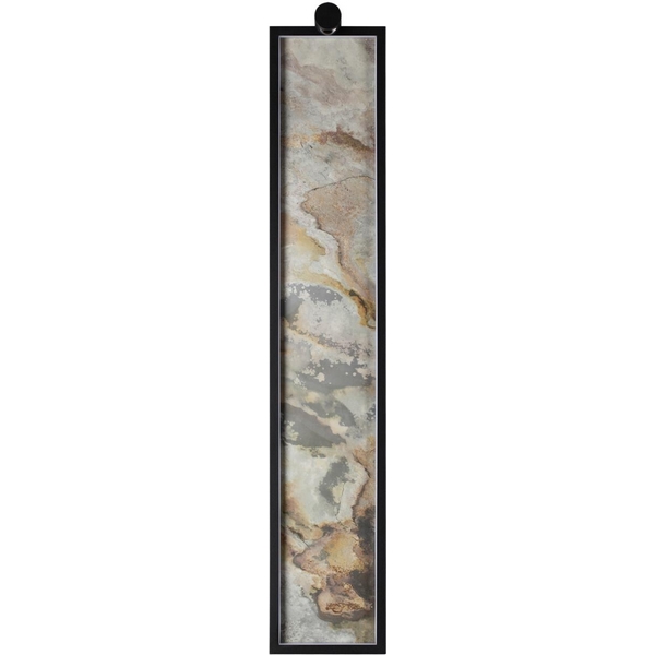 Настенно-потолочный светильник со спотом Odeon Light Stoflake 5078/35WL-79907 черн./серо-беж./металл/натур.камень/акрил LED 35W 3000K