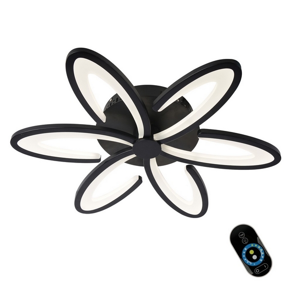 Светодиодная потолочная люстра с пультом Omnilux Florinas OML-49317-60-82421