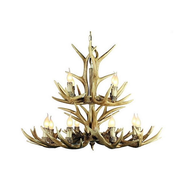 Большая люстра рога Omnilux Loureiro OML-52003-12-39016