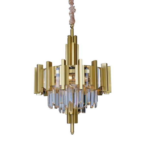 Подвесная люстра хрустальная Omnilux Gaeta OML-69703-06-60080