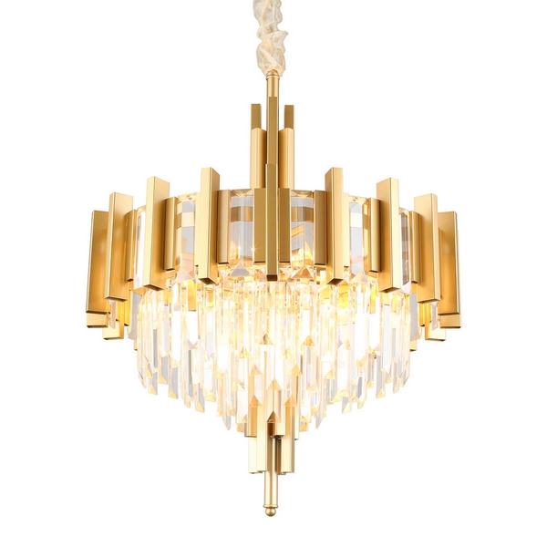 Подвесная люстра хрустальная Omnilux Gaeta OML-69703-08-60080