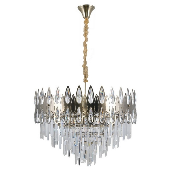 Подвесная люстра хрустальная Omnilux Riposto OML-71713-12-67065
