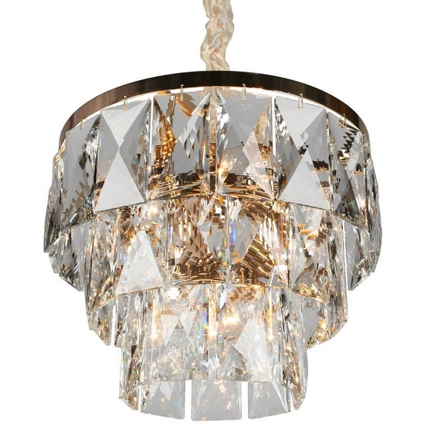 Подвесная люстра хрустальная Omnilux 729 OML-72903-09-67072