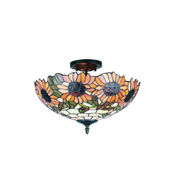 Люстра в форме цветка Omnilux Algoz OML-80407-03-23075