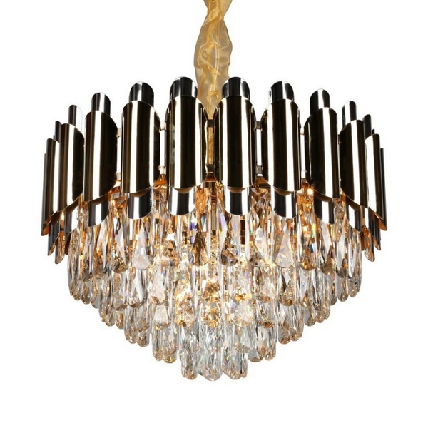 Подвесная люстра хрустальная Omnilux 814 OML-81403-08-67072