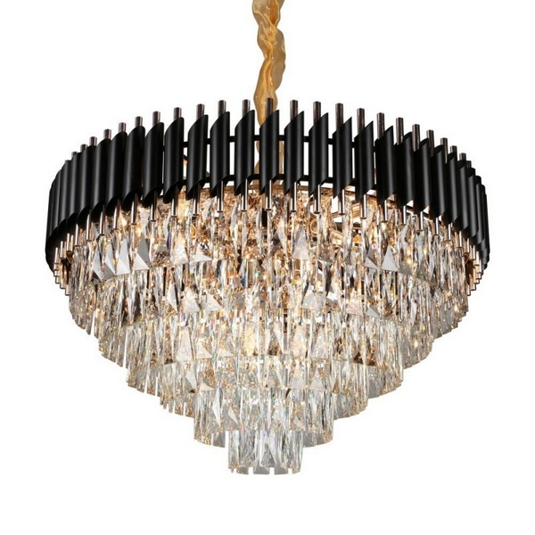 Подвесная люстра хрустальная Omnilux 818 OML-81803-24-10241