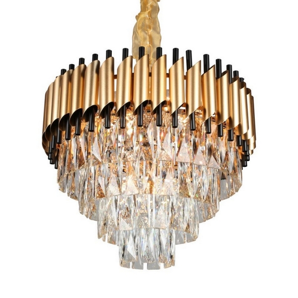 Подвесная люстра хрустальная Omnilux 819 OML-81903-12-20706