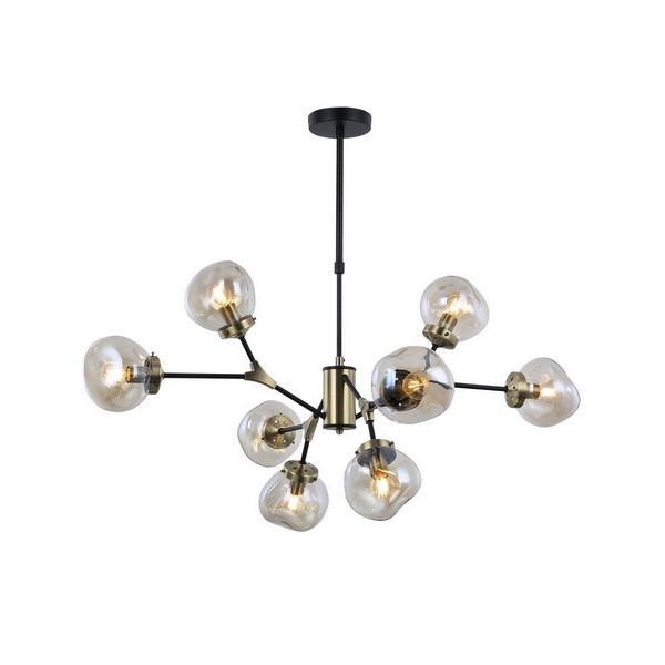 Потолочная люстра светодиодная Omnilux Crotone OML-95107-08-90161 шарики