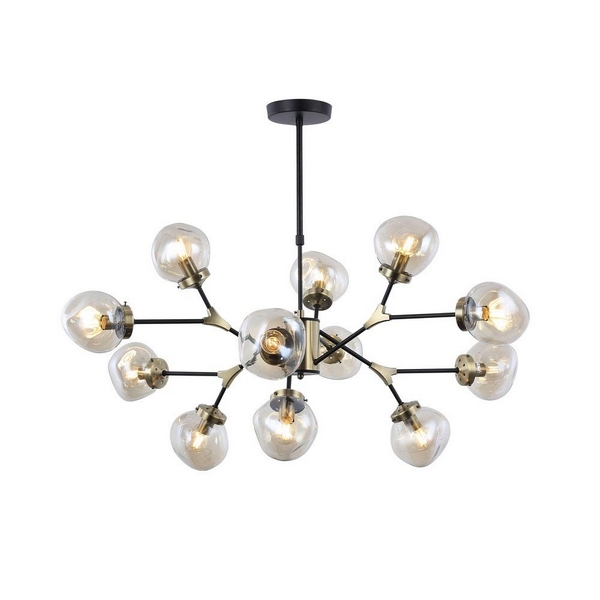 Потолочная люстра светодиодная Omnilux Crotone OML-95107-12-39016 шарики