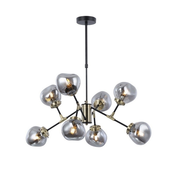 Потолочная люстра светодиодная Omnilux Volano OML-95207-08-39016 шарики