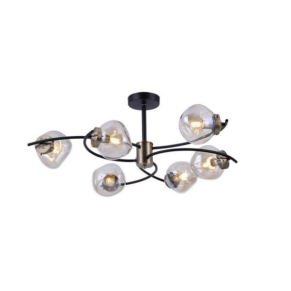 Потолочная люстра светодиодная Omnilux Moncalvo OML-95307-06-39016 шарики