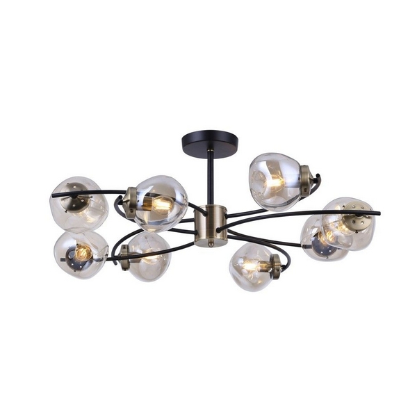 Потолочная люстра светодиодная Omnilux Moncalvo OML-95307-08-30860 шарики