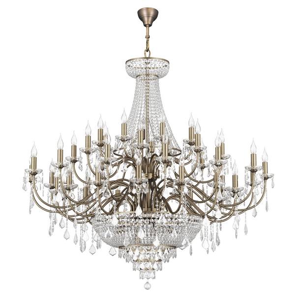 Большая люстра хрустальная Osgona Classic 700511-56015 подсвечник