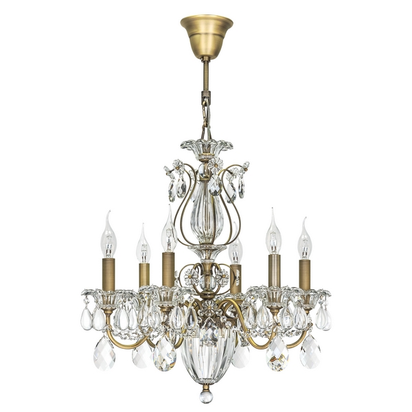 Хрустальная подвесная люстра Osgona SCHON 790061-56015 подсвечник