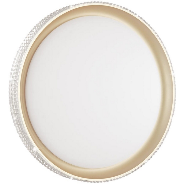 Настенно-потолочный светильник светодиодный для ванной с пультом регулировкой цветовой температуры и яркости ночным режимомShiny IP43 Sonex Shiny 3054/EL-30937