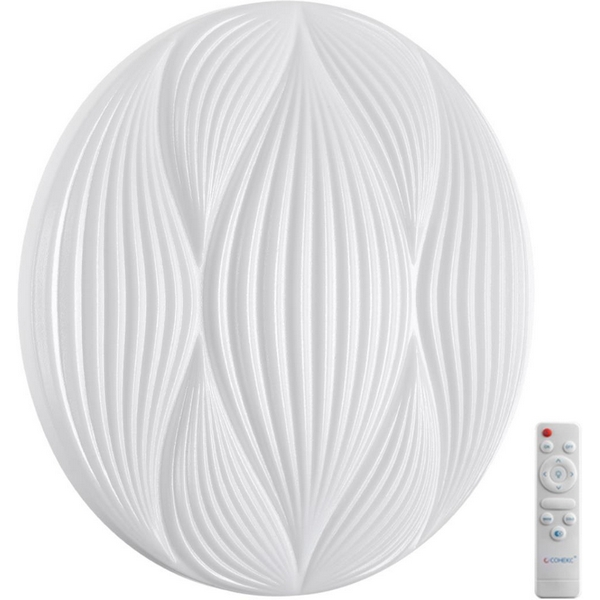 Настенно-потолочный Sonex Himar 7686/EL-39808 PALE пластик/белый LED 70Вт 3000-6000К D480 IP43 пульт ДУ