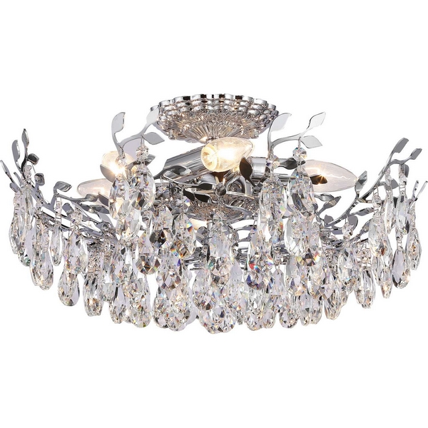 Потолочная люстра хрустальная Stilfort Sofia 1031/09/06C-88301 листья