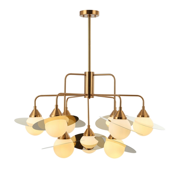 Потолочная люстра светодиодная Stilfort Saturn 2125/03/09P-68186 шарики