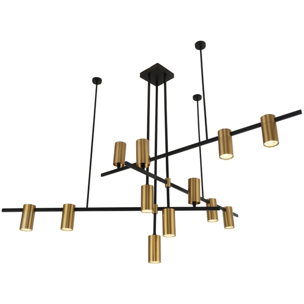 Люстра потолочная на штанге Stilfort Ausver 2162/05/12P-64903