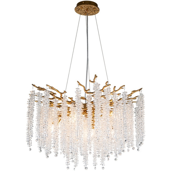 Подвесная люстра хрустальная Stilfort Eiva 2167/05/08P-49611