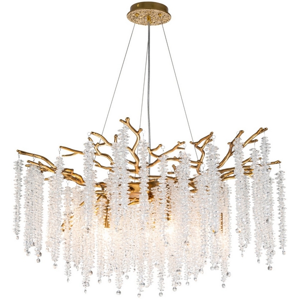 Подвесная люстра хрустальная Stilfort Eiva 2167/05/10P-49611