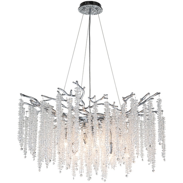 Подвесная люстра хрустальная Stilfort Eiva 2167/09/10P-90764