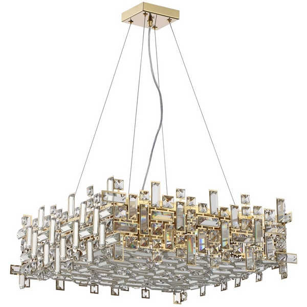 Подвесная люстра хрустальная Stilfort Tetrix 2171/03/10P-20804