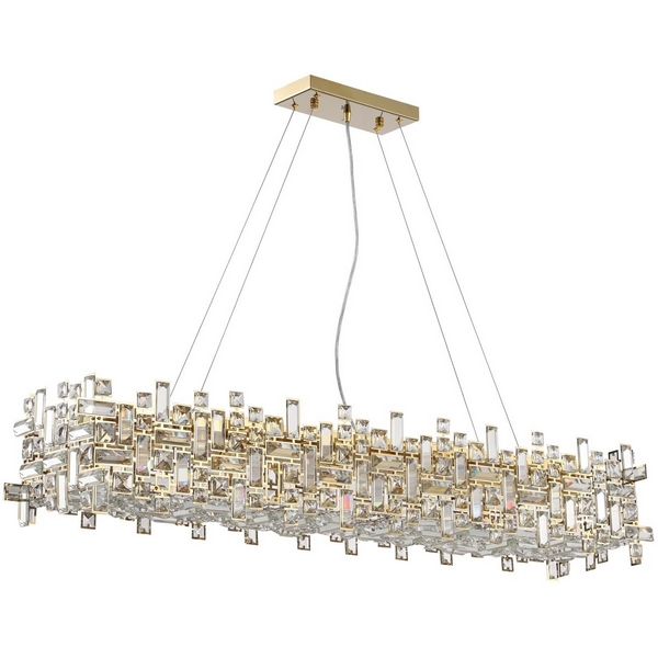 Подвесная люстра хрустальная Stilfort Tetrix 2171/03/12PL-20804