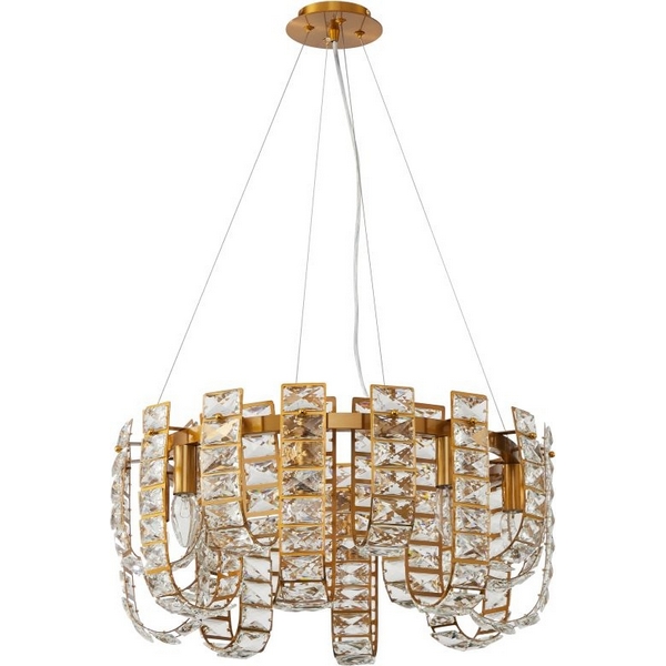 Подвесная люстра хрустальная Stilfort Umiko 2172/05/08P-20804 с подвесками