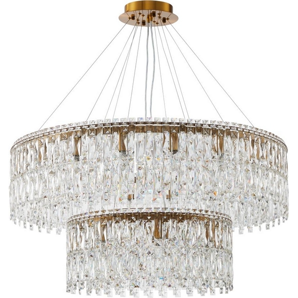 Подвесная люстра хрустальная Stilfort Santorini 2173/05/26P-08732 с подвесками