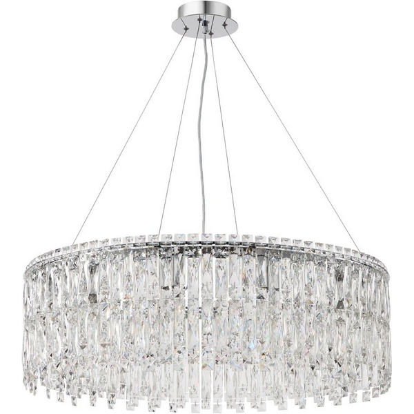 Подвесная люстра хрустальная Stilfort Santorini 2173/09/12P-20804 с подвесками