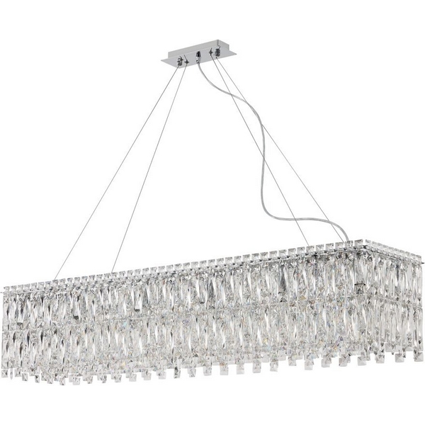 Подвесная люстра хрустальная Stilfort Santorini 2173/09/12PL-46570 с подвесками