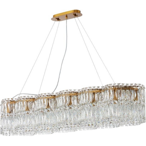 Подвесная люстра хрустальная Stilfort Admire 2174/05/14PL-31209 с подвесками