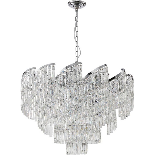 Подвесная люстра хрустальная Stilfort Sapparo 2176/09/18P-12039