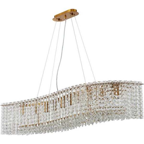 Подвесная люстра хрустальная Stilfort Delone 2179/05/10PL-49611