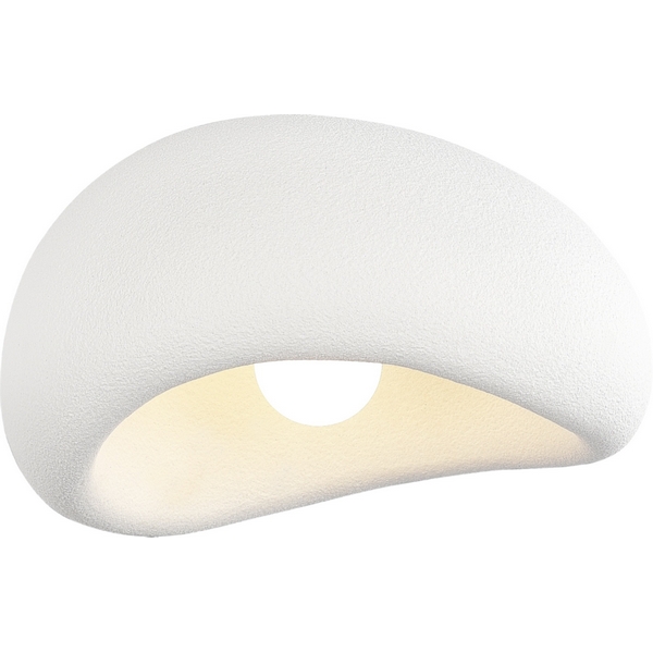 Светильник потолочный ST Luce Wabi Sabi SL1522.502.01-44589 белый/белый E27 1*60W