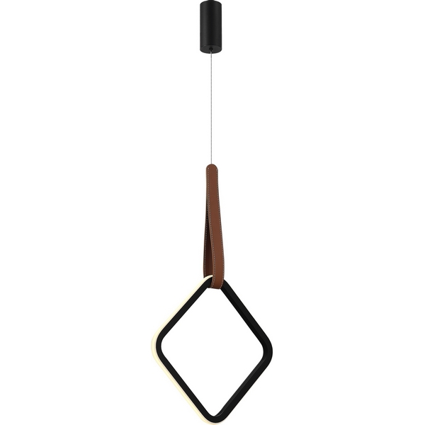 Светильник подвесной ST Luce Shape SL6131.423.12-30234 Черный/Черный, Терракотовый LED 1*12W 4000K